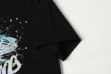 Louis Vuitton Fashion Inkjet Printed T-shirt Unisex Versatile Loose Short Sleeve