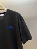 Burberry Classic Embroidered War Horse T-shirt Unisex Loose Casual Short Sleeve