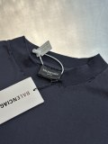 Balenciaga Retro Mirror Logo Printed Short Sleeve Unisex Loose Casual T-shirt