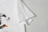 Chanel Fashion Inkjet Logo Printed T-shirt Couple Casual Versatile Short Sleeve