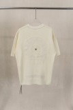 Chrome Hearts Classic Patchwork Embroidered T-shirt Unisex Casual Loose Short Sleeve
