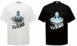 Louis Vuitton Fashion Inkjet Printed T-shirt Unisex Versatile Loose Short Sleeve