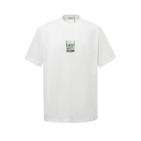 Balenciaga Simple Round Neck T-shirt Couple Casual Versatile Short Sleeve