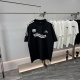 Balenciaga 26SS Classic Logo Printed Quick Drying Short Sleeve Couple Casual Loose T-shirt