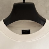 Balenciaga Classic Embroidered Logo Short Sleeve Unisex Loose Casual T-shirt