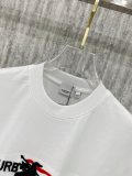 Burberry 26SS Classic Embroidered War Horse Logo T-shirt Unisex Versatile Casual Short Sleeve
