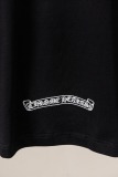 Chrome Hearts Classic Embroidered Short Sleeve Unisex Loose Casual T-shirt