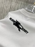 Burberry 26SS Classic Embroidered War Horse Logo T-shirt Unisex Versatile Casual Short Sleeve