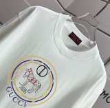 Gucci 26SS Fashion Logo Printed T-shirt Unisex Casual Versatile Short Sleeve