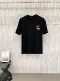 Louis Vuitton 26SS Fashion Animal Embroidery T-shirt Unisex Versatile Casual Short Sleeve