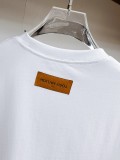 Louis Vuitton 26SS Fashion 7A Antibacterial Printed T-shirt Unisex Casual Versatile Short Sleeve