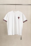 Chrome Hearts Classic Embroidered Short Sleeve Unisex Loose Casual T-shirt