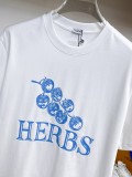 Loewe 26SS Fashion Foam Printed T-shirt Unisex Casual Versatile Short Sleeve