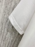 Dior Classic Embroidered T-shirt Couple Versatile Casual Short Sleeve