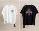 Chrome Hearts Classic Embroidered Short Sleeve Unisex Loose Casual T-shirt