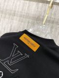Louis Vuitton 26SS Personalized Embroidery Patch Logo T-shirt Unisex Versatile Casual Short Sleeve