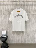 Louis Vuitton 26SS Classic Embroidered Logo T-shirt Unisex Versatile Casual Short Sleeve