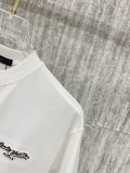 Louis Vuitton 26SS Personalized Embroidery Patch Logo T-shirt Unisex Versatile Casual Short Sleeve