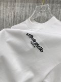 Louis Vuitton 26SS Personalized Embroidery Patch Logo T-shirt Unisex Versatile Casual Short Sleeve