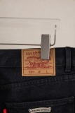 Chrome Hearts Unisex Classic Versatile Leather Cross Casual Jeans