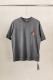 Chrome Hearts Fashion Foam Cross Printed Short Sleeve Unisex Loose Casual T-shirt