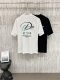 Dior Classic Embroidered T-shirt Couple Versatile Casual Short Sleeve