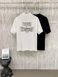 Dior Classic Embroidered Logo T-shirt Unisex Versatile Casual Short Sleeve