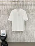 Louis Vuitton Minimally Embroidered T-shirt Couple Versatile Casual Short Sleeve