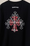 Chrome Hearts Classic Embroidered Short Sleeve Unisex Loose Casual T-shirt