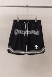 Chrome Hearts Classic Embroidered Shorts Unisex Versatile Loose Casual Sports Pants