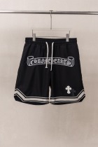 Chrome Hearts Classic Embroidered Shorts Unisex Versatile Loose Casual Sports Pants