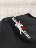 Burberry 26SS Classic Embroidered War Horse Logo T-shirt Unisex Versatile Casual Short Sleeve