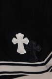 Chrome Hearts Classic Embroidered Shorts Unisex Versatile Loose Casual Sports Pants