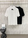 Burberry 26SS Classic Embroidered War Horse Logo T-shirt Unisex Versatile Casual Short Sleeve