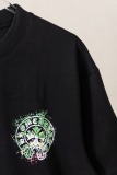 Chrome Hearts Fashion Inkjet Printed Short Sleeve Unisex Loose Casual T-shirt
