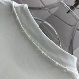 Burberry 26SS Fashion War Horse Logo Printed T-shirt Unisex Casual Washed Short Sleeve