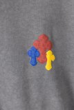 Chrome Hearts Fashion Foam Cross Printed Short Sleeve Unisex Loose Casual T-shirt