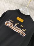 Louis Vuitton 26SS Fashion Animal Embroidery T-shirt Unisex Versatile Casual Short Sleeve