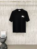 Burberry 26SS Classic Embroidered War Horse Logo T-shirt Unisex Versatile Casual Short Sleeve