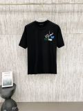 Louis Vuitton 26SS Classic Embroidered Logo T-shirt Unisex Versatile Casual Short Sleeve