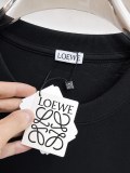Loewe 26SS Fashion Embroidery Logo 7A Antibacterial T-shirt Unisex Casual Versatile Short Sleeve