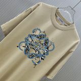 Loewe Fashion Logo Printed Short Sleeve Couple Fashion Casual Versatile T-shirt