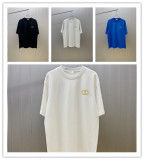 Dior Classic Simple Embroidered Short Sleeve Unisex Fashion Casual Versatile T-shirt