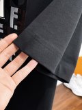 Fendi 26SS Fashion Embroidered Logo T-shirt Unisex Casual Versatile Short Sleeve