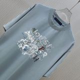 Louis Vuitton Fashion Inkjet Logo Printed Short Sleeves Unisex Fashion Casual Versatile T-shirt