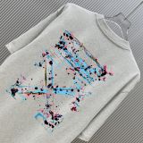 Off White Classic Inkjet Arrow Printed Short Sleeve Couple Fashion Casual Versatile T-shirt