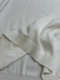 Fendi Couple Fashion Embroidery FF Casual Knitted Short Sleeve