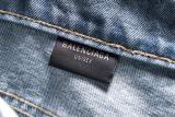 Balenciaga 26SS Classic Versatile Washed Casual Cowboy Shorts