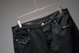 Gucci 26SS Classic Horseneck Buckle Versatile Casul Jeans
