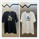 Burberry Fashion Beach Chair Printed Short Sleeve Unisex Casual Loose T-shirt